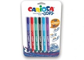 Resim 2 Adet Carioca Oops Silinebilir Tükenmez Kalem 6lı 