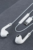 Resim Syrox Samsung Galaxy Note 20 Ultra Uyumlu Kablolu Kulaklık Type-c Jak Kulaklik 