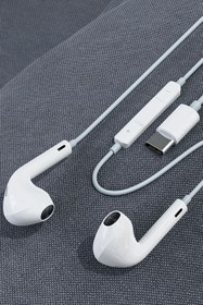 Resim Syrox Samsung Galaxy Note 20 Ultra Uyumlu Kablolu Kulaklık Type-c Jak Kulaklik 