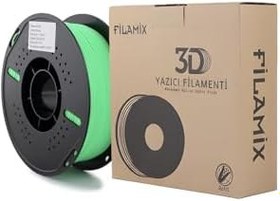 Resim PLA+ Yeşil Filament 1,75mm 1kg - bisiparisver, FLMX010 