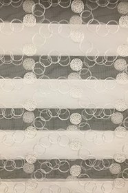 Resim Clariss İŞLEMELİ ZEBRA PERDE KREM - 30 x 40 - ZEBRA11955.03.190.200 