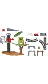 Resim Thomas Ve Arkadaşları Sodor Safari Kurtarma Görevi, Motorlu Tren Ve Ray Seti, 3 Yaş Ve Üzeri Gxh06 