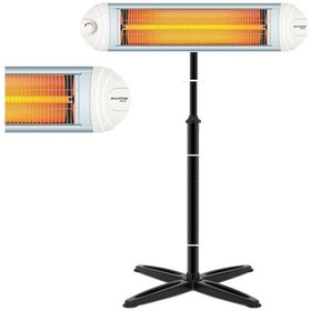 Resim Awox Ecotec 2500 W Infrared Isıtıcı Beyaz + Ayak 