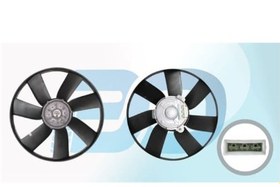 Resim Volkswagen Golf 3 Polo 1.6 1996 Sonrası Fan Motoru Davlumbazsız Klimalı 305 Mm 3 Fiş 7 Kanat 
