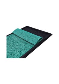 Resim Ekonomik Dezenfektan Havuzlu Renkli Kıvırcık Hijyen Paspas 