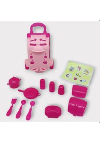 Resim Sürpriz Oyuncak Pazar Arabası - 10 Parça - 02104 