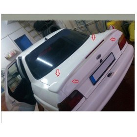 Resim Ford Escort Uyumlu Bagaj Spoileri Fiberglass Boyasız 