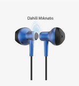 Resim Linktech Süper Bass Kablolu Kulaklık , Linktech H677 Siyah Mikrofonlu Metal Kablolu Kulaklık , Premi Universal 