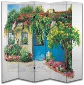 Resim Manzara Temalı Özel Tasarım Paravan Room Divider PRV1103, 180 x 180 