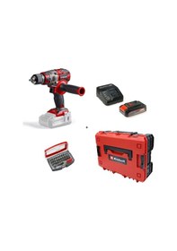 Resim Einhell TP-CD 18/80 Li Bl Solo Darbesiz Matkap Vidalama + 1 x 2.5 Ah Starter Kit Akü Çanta ve Bits Uç Dahil 