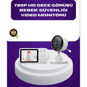 Resim Mossem 2.8 Inç Ekranlı Bebek Kamerası Gece Görüşlü ve Sesli Iletişim 