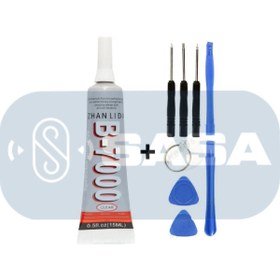 Resim SASA TELEFON TAMİRİ İÇİN YAPIŞTIRICI VE TORNAVİDA SETİ 