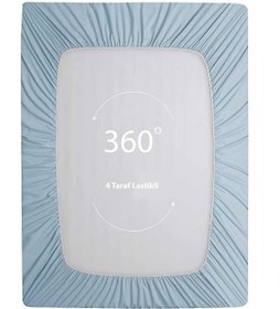 Resim Puella | %100 Pamuk Lastikli Bebek Çarşafı - Pembe 