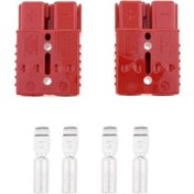 Resim Zcjb Magideal 1 Çift Kablo 600v 175a Atv Utv Dört Tekerlekli Araç İçin Tel Vinç Bağlantı Fişi 