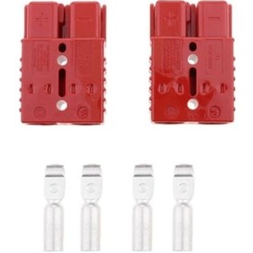 Resim Zcjb Magideal 1 Çift Kablo 600v 175a Atv Utv Dört Tekerlekli Araç İçin Tel Vinç Bağlantı Fişi 