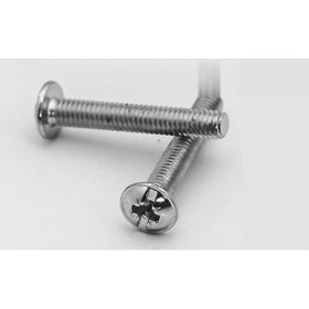 Resim Yuvarlak Yıldız Başlı Rysb Kulp Vidası, Civata M4x20 - 50 Adet 0.45 CM 