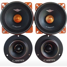 Resim Cadence Xr45Tw 10 Cm Profesyonel Midrange . Mitrenç 4 Adet 