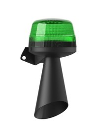 Resim Mesan Led Multifonksiyon 10 Ses Borulu Siren Yeşil 12-24vac/dc Ms 5841.2.12-24vac/dc 