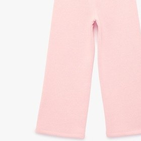 Resim Koton Beli Lastikli Biyeli Basic Geniş Paça Eşofman Altı Pembe 6skg40101ak Gül 