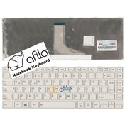 Resim Toshiba Uyumlu Satellite P840, P840D, P845, P845D Klavyesi Beyaz TR 