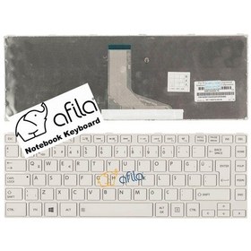 Resim Toshiba Uyumlu Satellite P840, P840D, P845, P845D Klavyesi Beyaz TR 