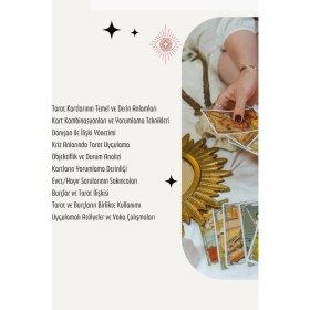 Resim MCM Group Metal Kutulu Tarot Kartı Prisma 