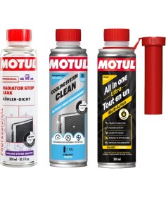 Resim Motul All In One Ultra Dizel - Radyatör Temizleyici ve Sızıntı Önleyici Bakım Seti - 3X300 ml 
