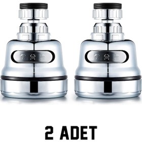 Resim Sardıcı 2 Adet 70 Su Tasarruflu Musluk Başlığı Mutfak Lavabo 