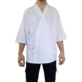 Resim Formteks Sushi Şef Kimono Ceketi Beyaz 