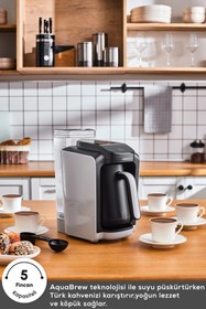Resim Karaca Hatır Otomatik Su Hazneli Türk Kahve Makinesi 