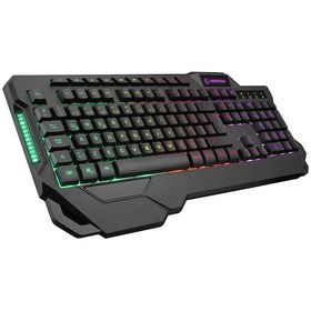 Resim Rampage KB-R46 CARISMA USB Rainbow Aydınlatmalı Q Gaming Oyuncu Klavye 