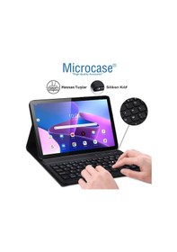 Resim Lenovo Uyumlu Tab M10 3.Nesil TB328FU 10.1 Bluetooth Klavyeli Kılıf BKK4 