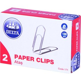 Resim Delta 171 Ataş 26 mm No:2 100 Adet - Metalik Gri 