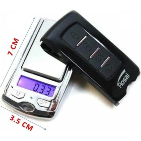 Resim Diamond Dijital Ekran Araba Anahtarlığı Şeklinde Mini Hassas Cep Terazi (200 Gr-0.01) 
