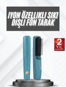 Resim UCUZTEKNO Fön Tarak Yüksek Isı Ayarlı Elektriklenme Karşıtı İyon Özelliği 