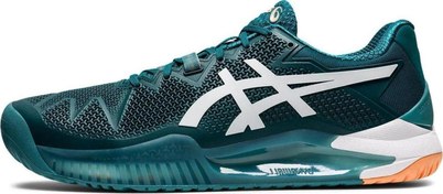 Resim Gel-Resolution 8 Yeşil/Beyaz Erkek Tenis Ayakkabısı Asics