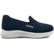 Resim King Paolo H5182 Kadın Memory Foam Comfort Bağcıksız Tekstil Spor Ayakkabı 