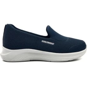 Resim King Paolo H5182 Kadın Memory Foam Comfort Bağcıksız Tekstil Spor Ayakkabı 
