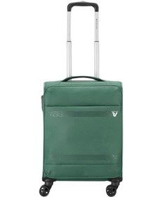 Resim Roncato Roncato Trolley Cabin Jazz Küçük Boy Tekerlekli Valiz Genişletilebilir Yeşil V.militare Yeşil 