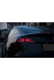 Resim ÇMK Tesla Model Y ve Model 3 Için Uyumlu LED Stop 