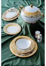 Resim Acar Belladonna 12 Kişilik 60 Parça Yemek Takımı 