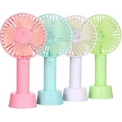 Resim PEMBECİN Mini Şarjlı El Vantilatör Fan 