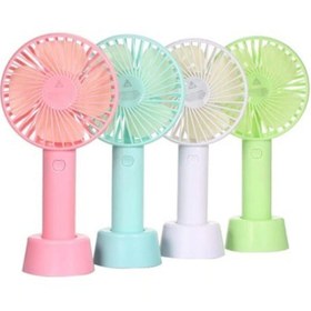 Resim PEMBECİN Mini Şarjlı El Vantilatör Fan 