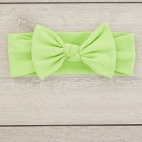 Resim Babygiz Kız Bebek Çocuk El Yapımı Yumuşak Fiyonk Bağlamalı Doğal Pamuklu Penye Bandana Elit Seri 