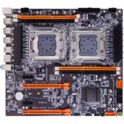 Resim Turbox X79-8D Sata Ddr3 1866 MHz Usb 3.0 Ses G.Lan LGA2011 Çift İşlemcili Anakart 