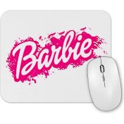Resim Baskı Dükkanı Barbie Logo 01 Mouse Pad 
