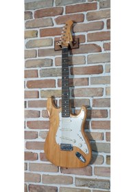 Resim Donizetti Gitar Duvar Askısı Standı Aparatı Ahsap Tasarım Natural 