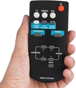 Resim Kassionel FSR60 WY57800 Yamaha Soundbar ATS1010 YAS101 YAS101BL YFSR60 YAS-201 ATS-201 YAS-201BL YAS-CU201 WY57800 FSR62 ZC94 için Yedek Uzaktan Kumanda 940 cm 