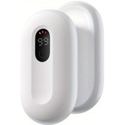 Resim Willowhaven Usb Şarjlı Dijital Ekranlı Beyaz Elde Isıtıcı 140 F Taşınabilir 