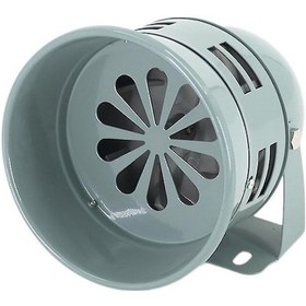 Resim 12v Elektrikli Motorlu Alarm Sireni - Yüksek Kalite Metal Kasa, Ayarabilir Dikey Açı Montaj Braketi 
